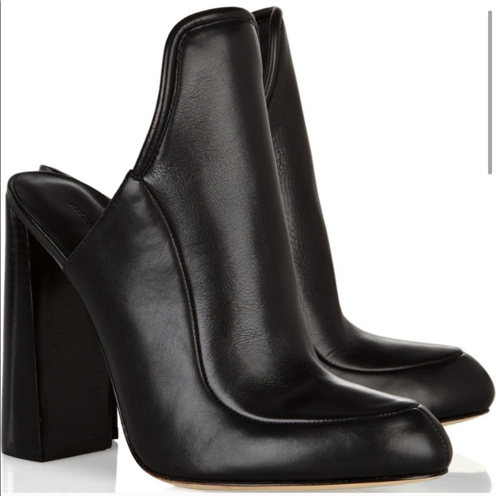Alexander Wang Bette Mules Size 40 US 9 Block Heel
